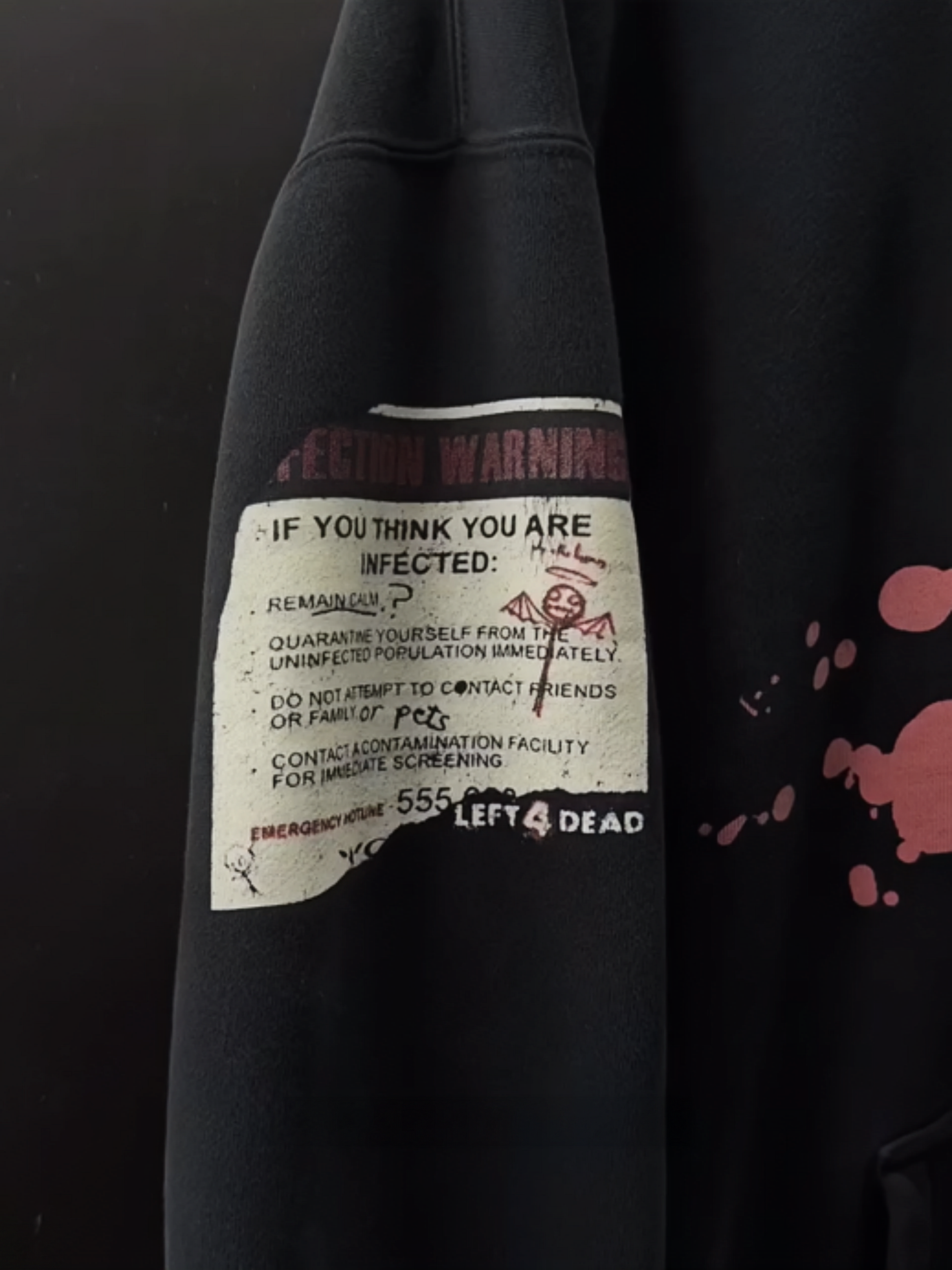 INFECTED BREACH ZIP-UP HOODIE