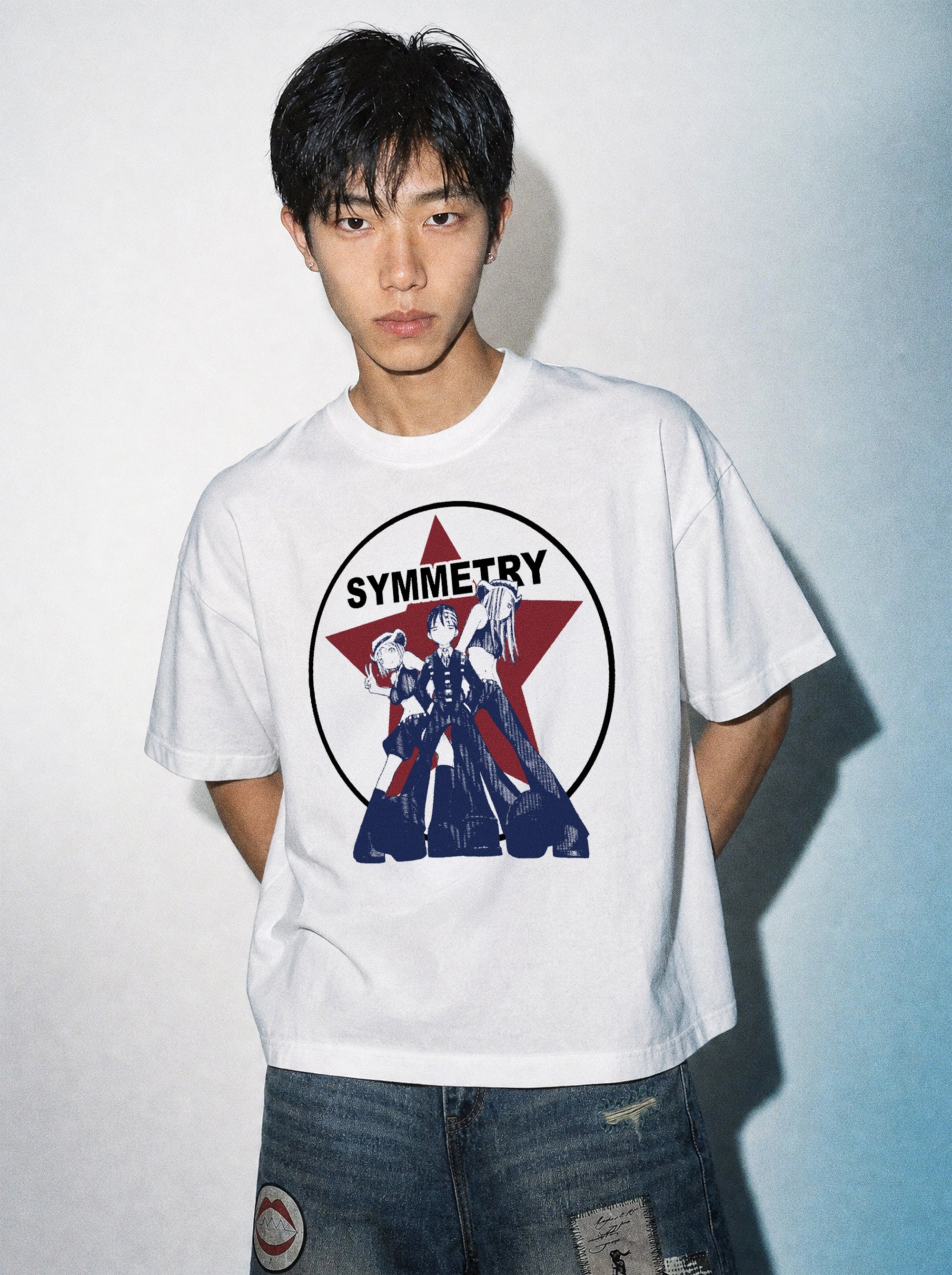 MIRROR AXIS BOXY TEE