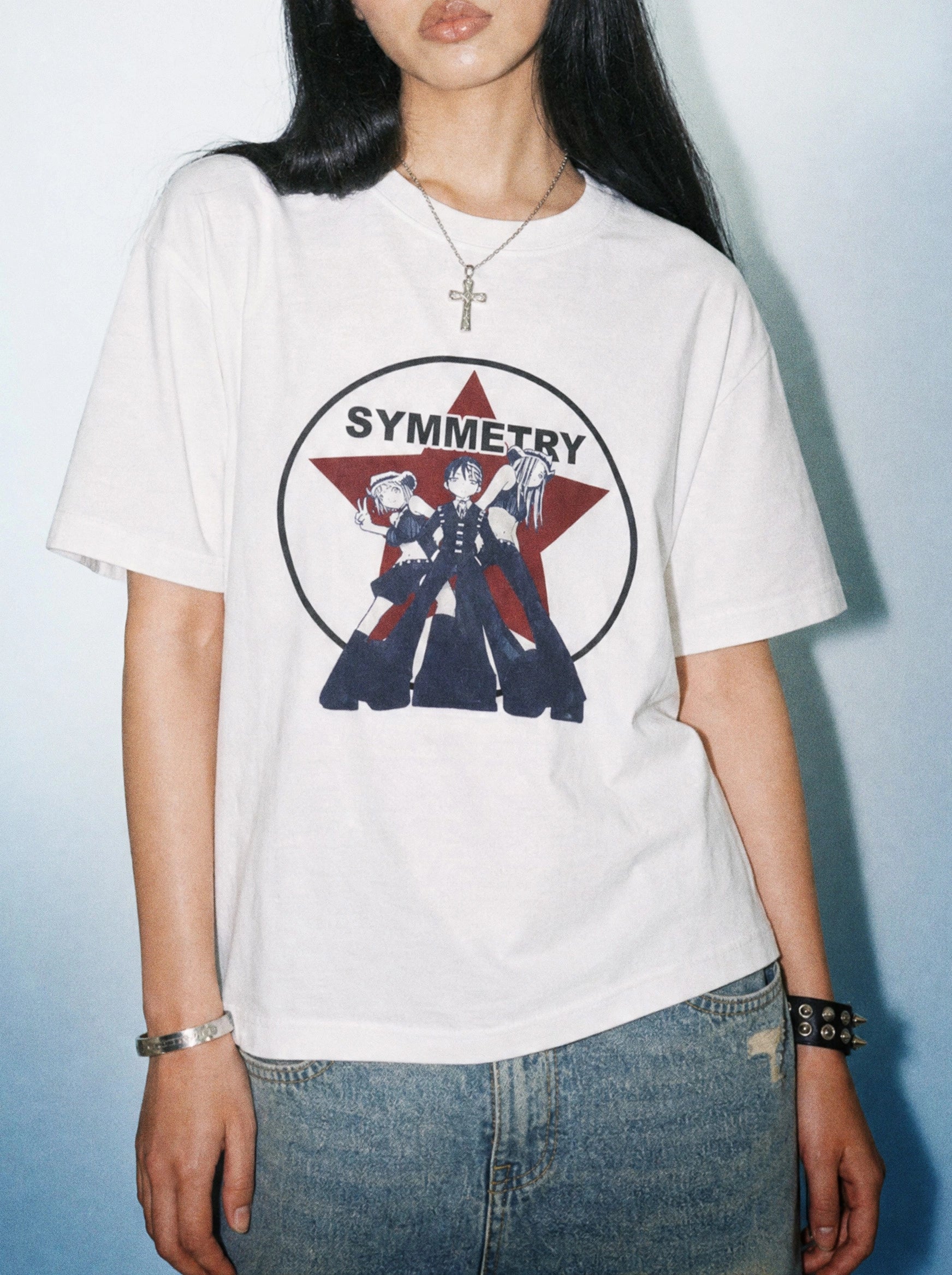 MIRROR AXIS BOXY TEE