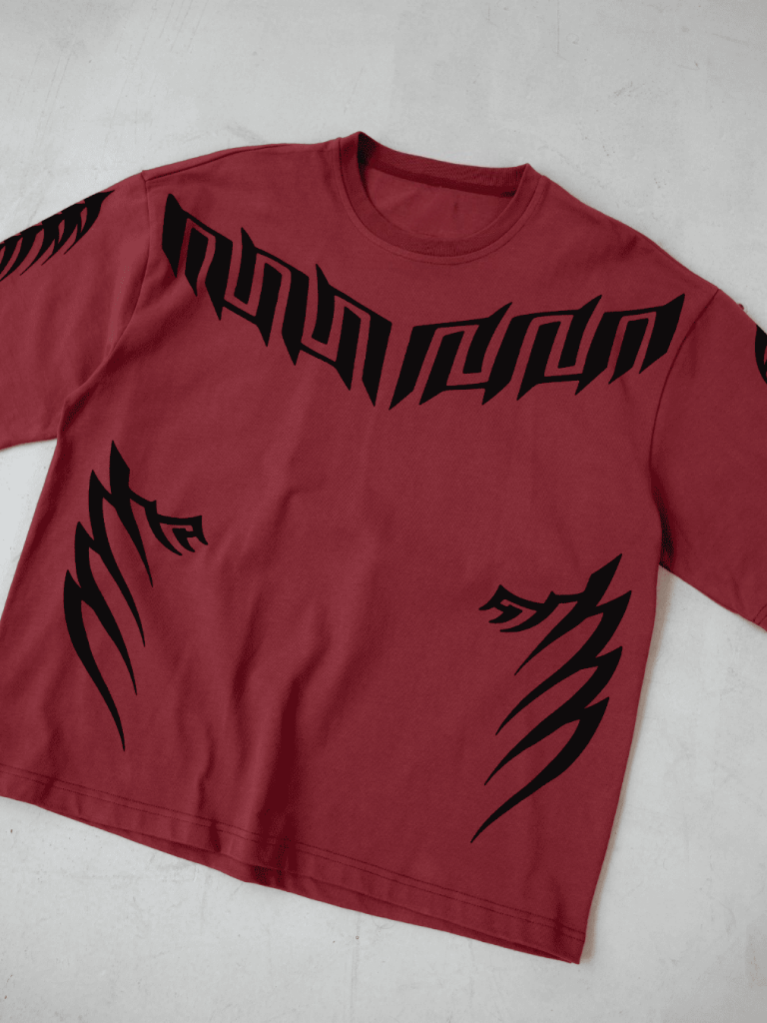 CRIMSON STITCH TEE