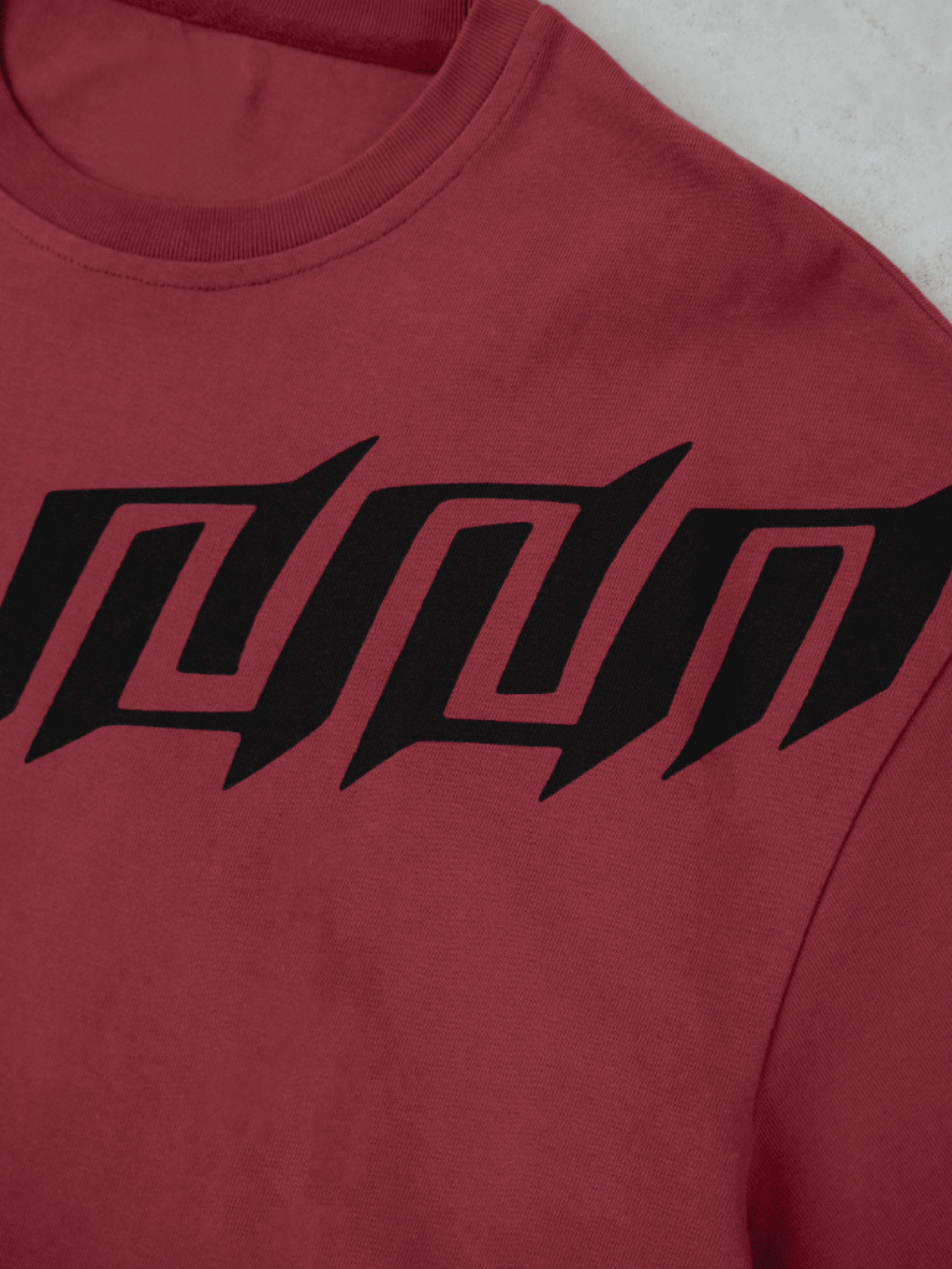 CRIMSON STITCH TEE