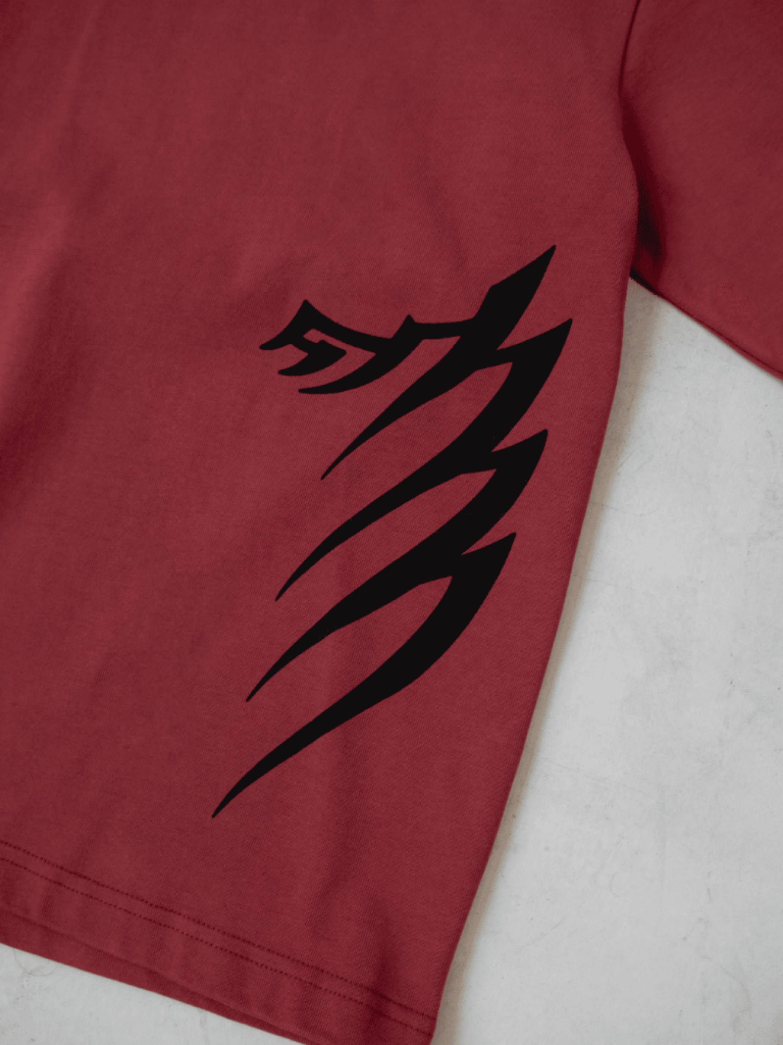 CRIMSON STITCH TEE
