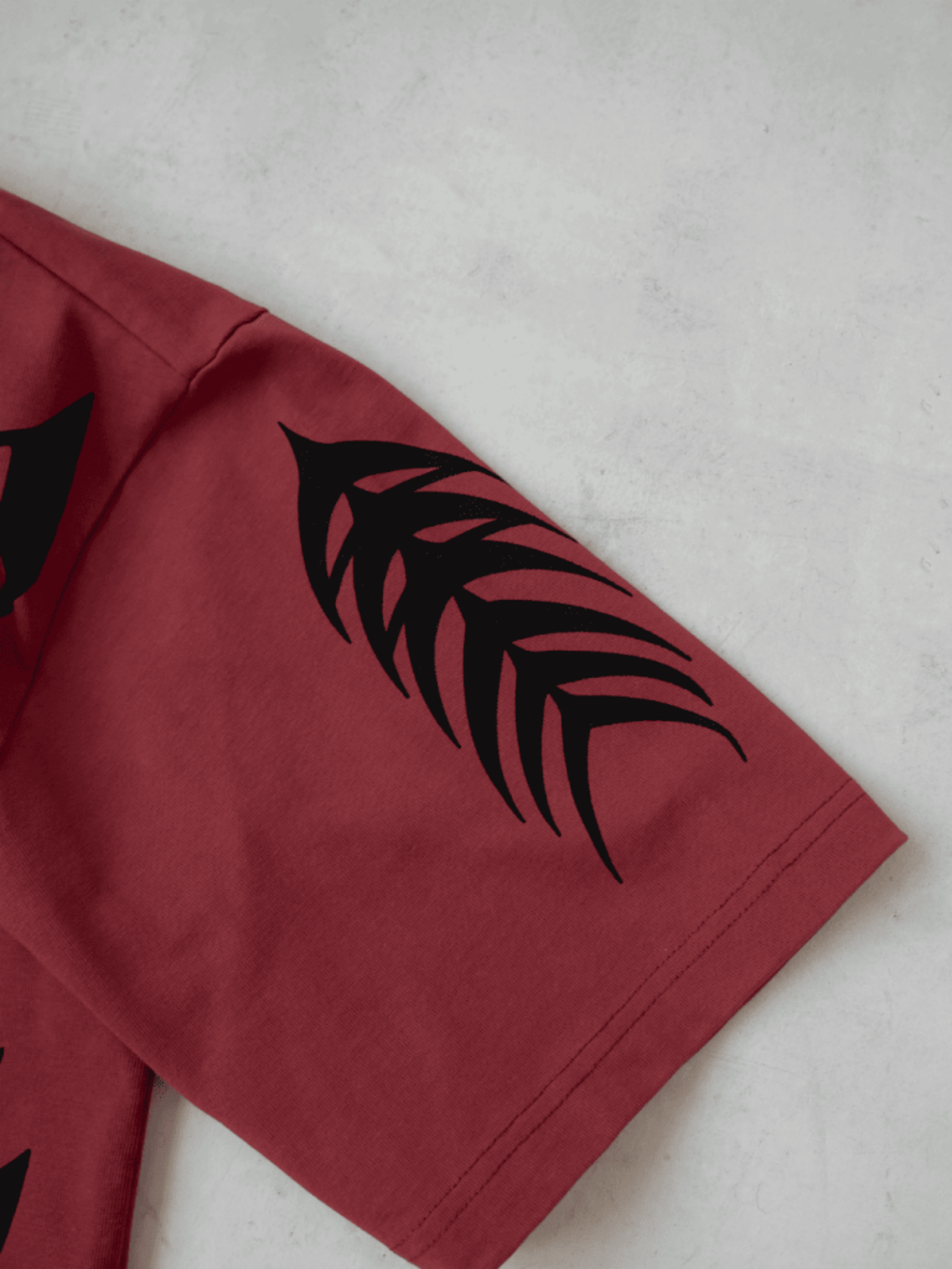 CRIMSON STITCH TEE