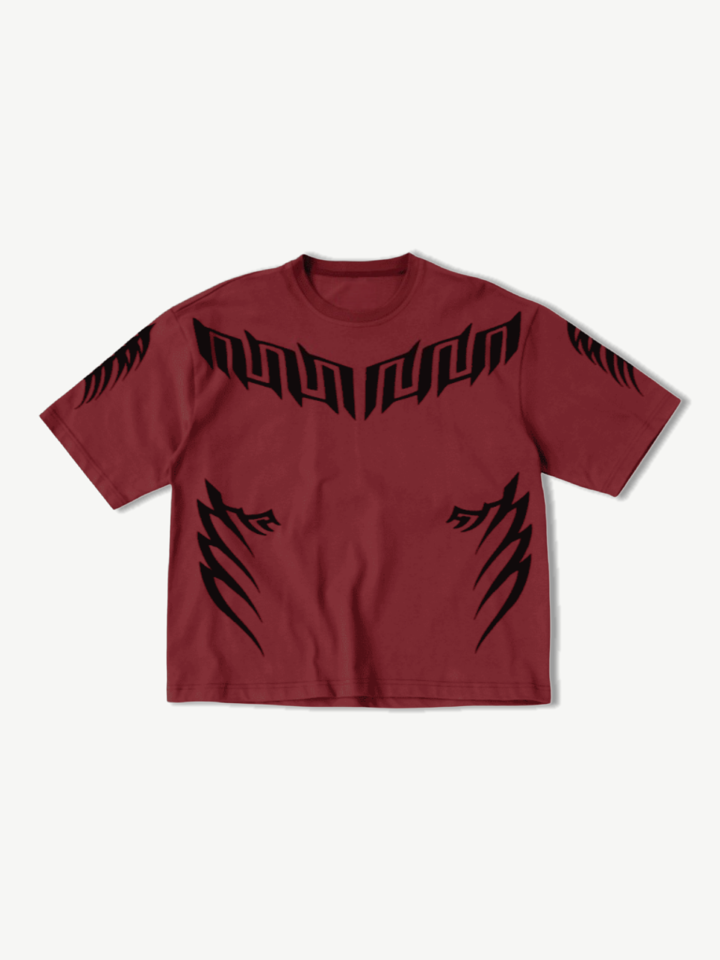 CRIMSON STITCH TEE