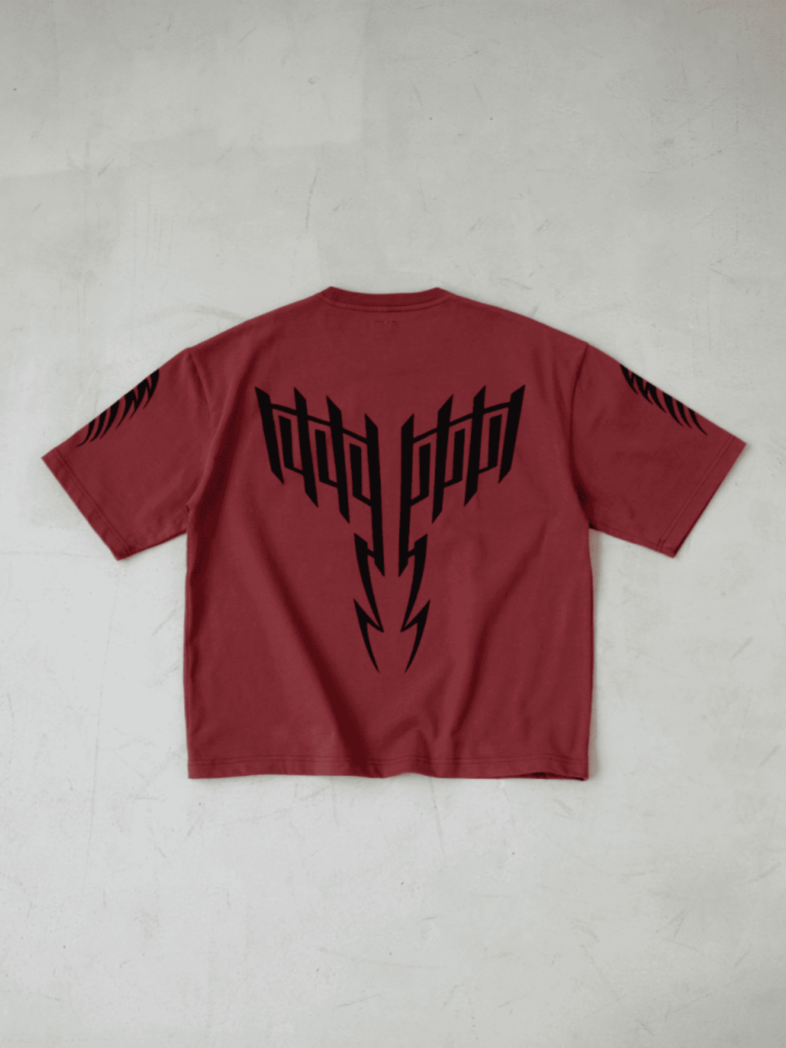CRIMSON STITCH TEE