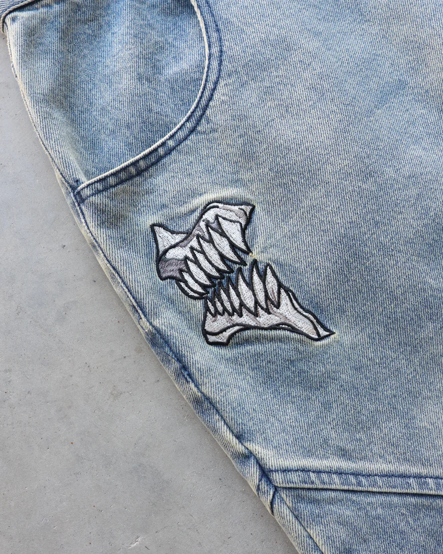 FANG PANEL DENIM