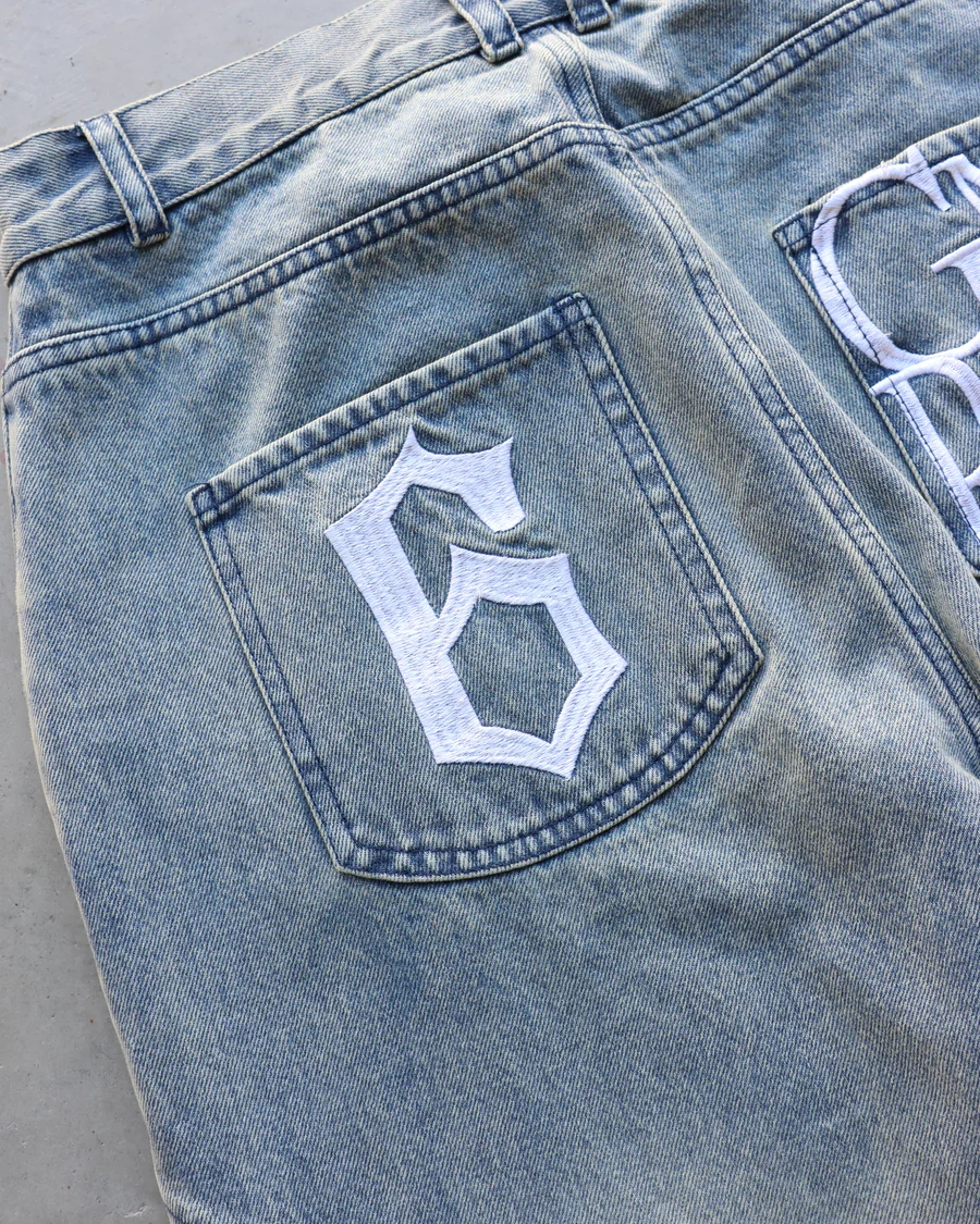 FANG PANEL DENIM