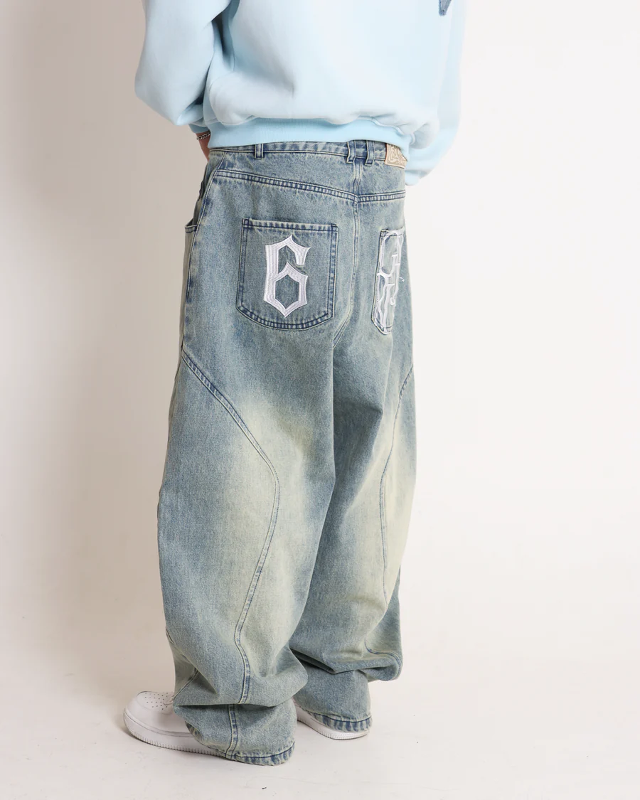 FANG PANEL DENIM