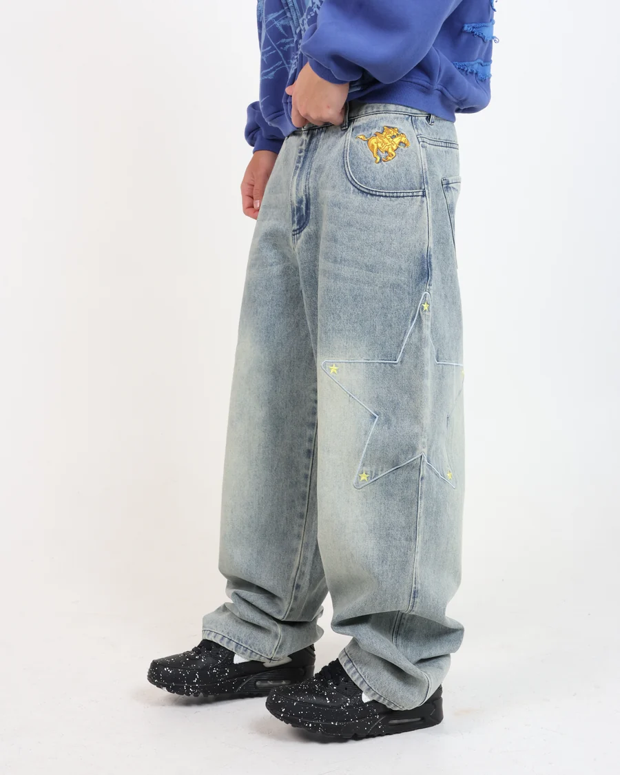LONE STITCH DENIM