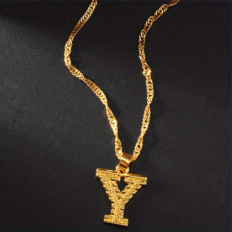 🎁 50% sleva na všechny produkty !🌌Zlaté iniciály A-Z přívěsek náhrdelník🌙