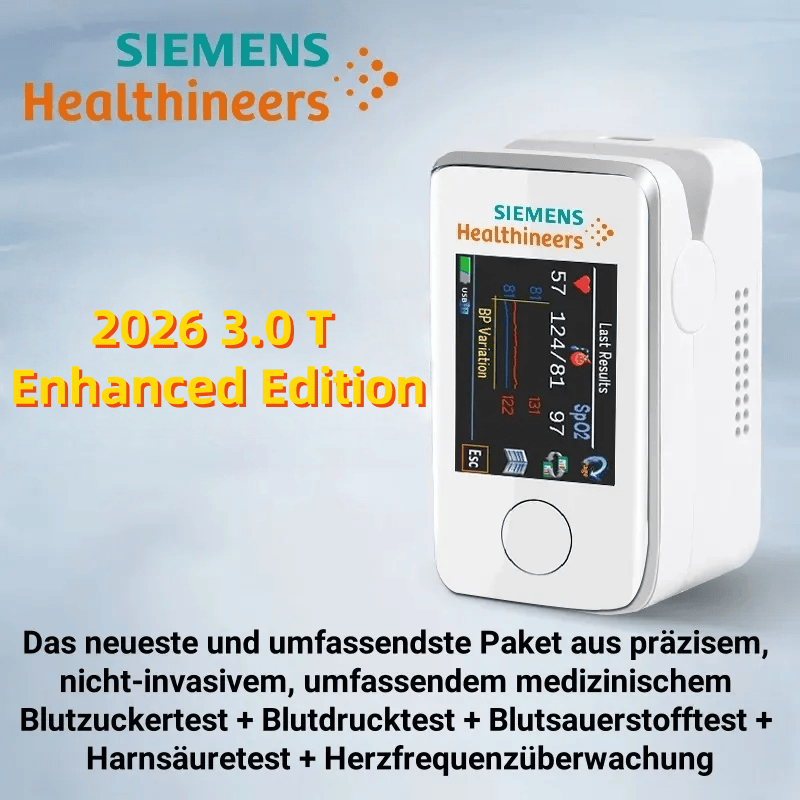 🌟✨ Neue Technologie 2026! Schmerzfrei, nicht-invasives tragbares Blutzuckermessgerät ⏱️ Einfach mitnehmen und Blutzucker mühelos überwachen