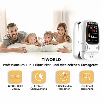 Omron™ präsentiert neues, nicht-invasives, intelligentes Blutzuckermessgerät 🔥Hergestellt in den USA🔥