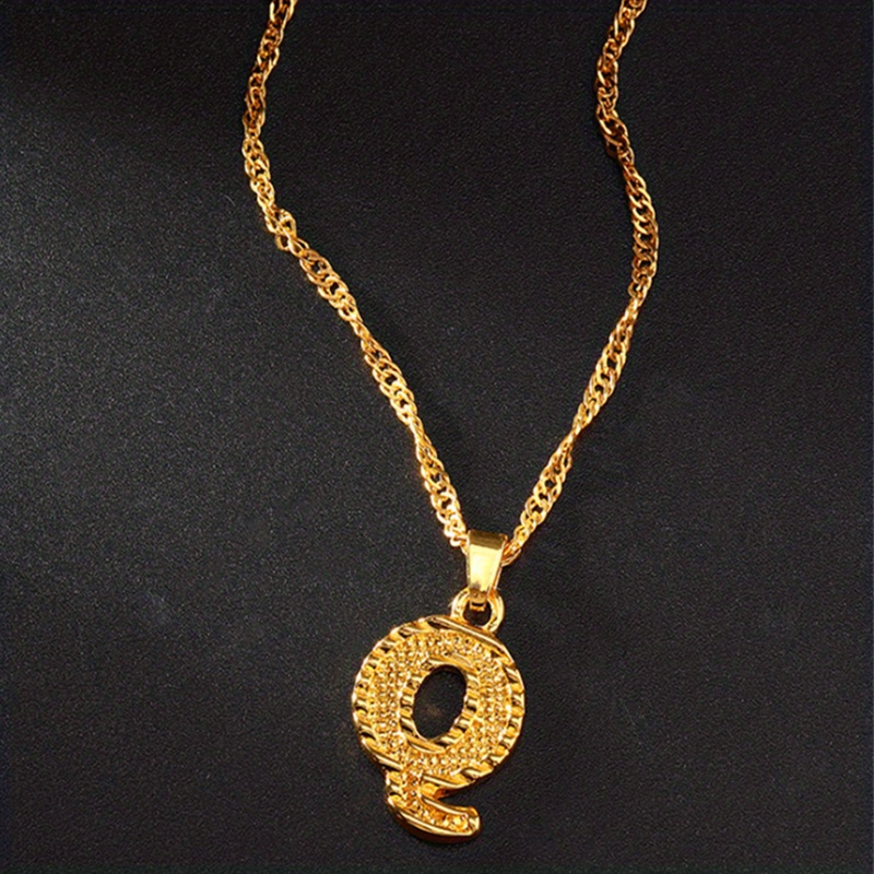 🎁 50% sleva na všechny produkty !🌌Zlaté iniciály A-Z přívěsek náhrdelník🌙