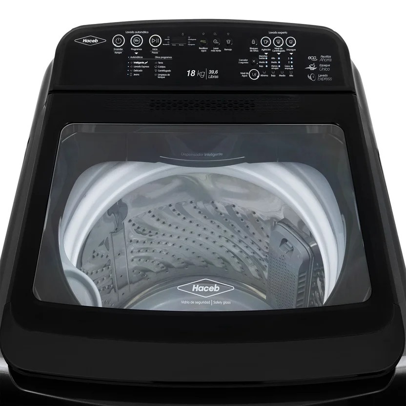 Lavadora Carga Superior 18 Kg Digital Gris LA 18EVI16B-CC1HW