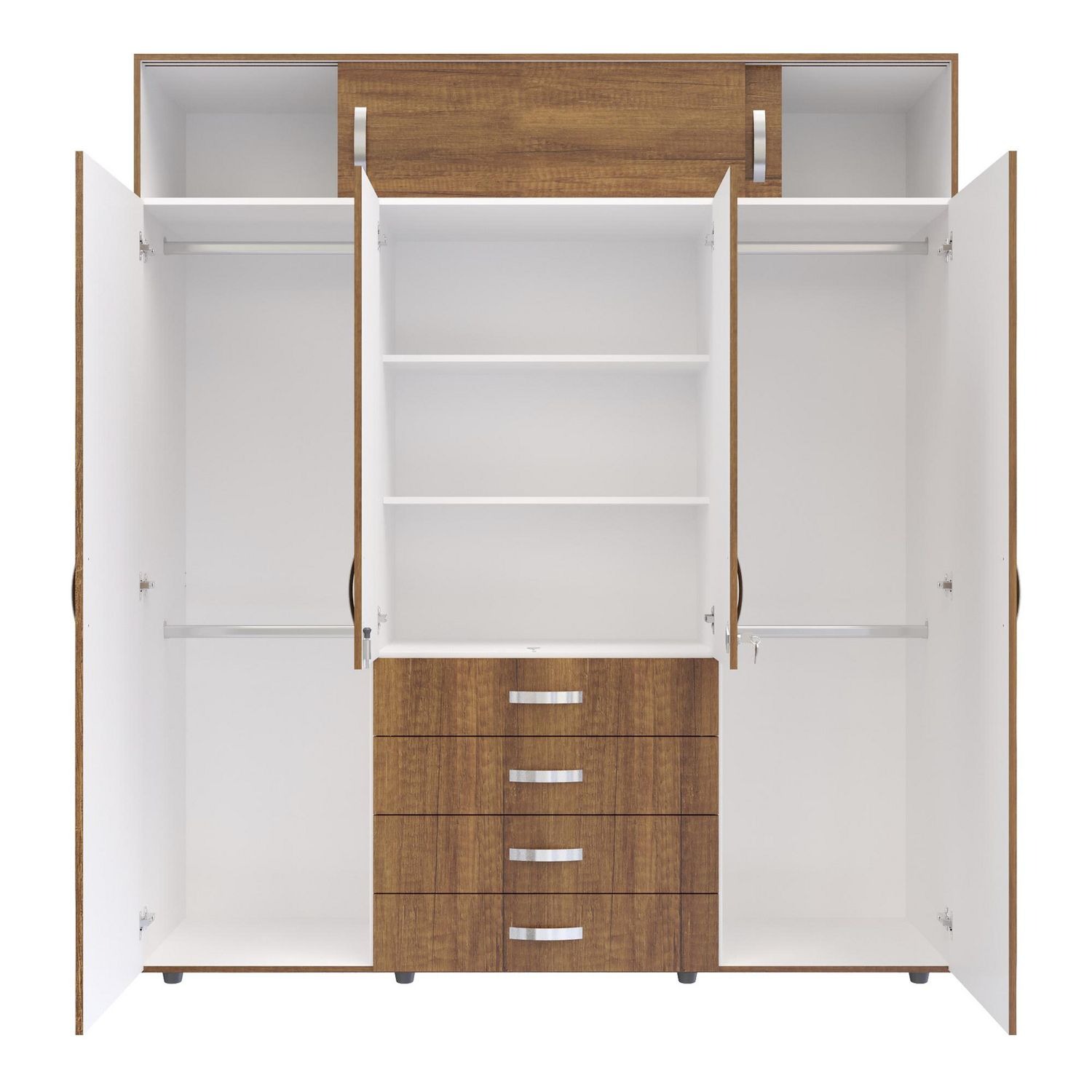 Armario Dual V2 200x180x49.9cm Caramelo