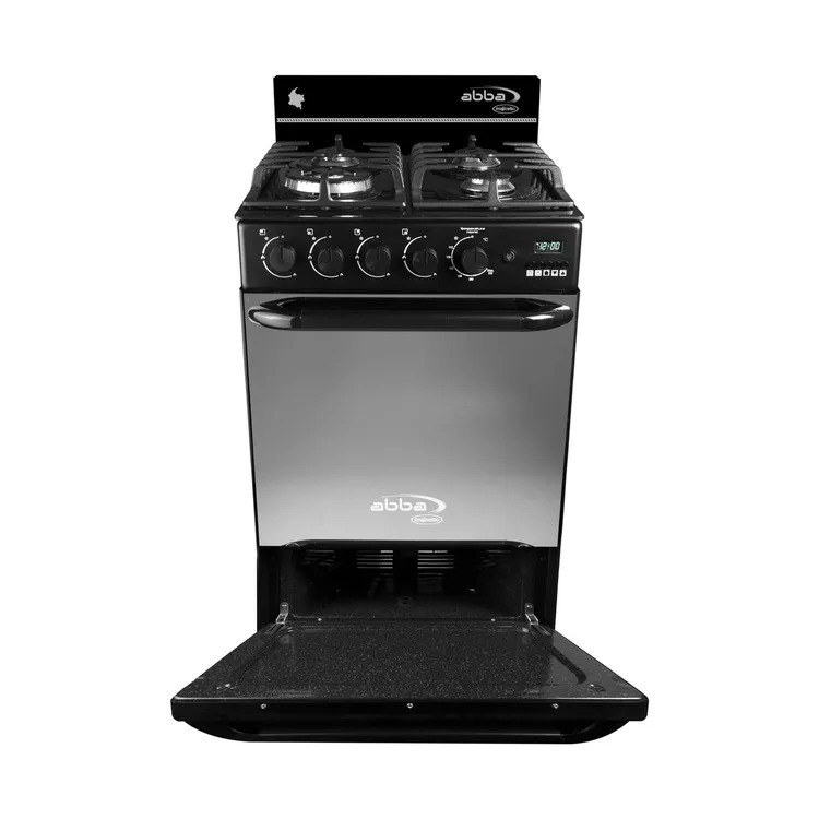 Estufa de Piso  Majestic 4 Puestos Con Horno Gas Natural AT2035N GT T Negro