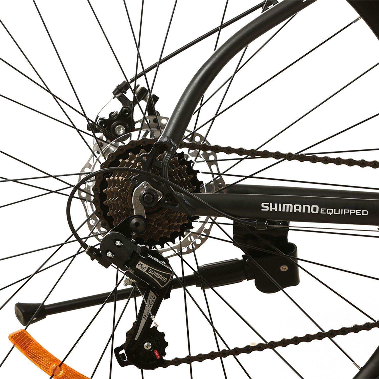 Bicicleta R275 24Vel Negro