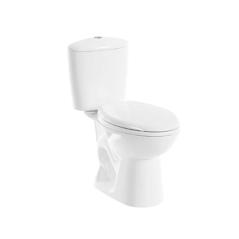 Combo Manantial: Sanitario Manantial Redondo Blanco De 2 Piezas + Mueble De Colgar De 40 Cm Nogal Negro, Lavamanos Milano + Grifería Sencilla Nogal Negra + Accesorios Valencia De 4 Piezas Corona