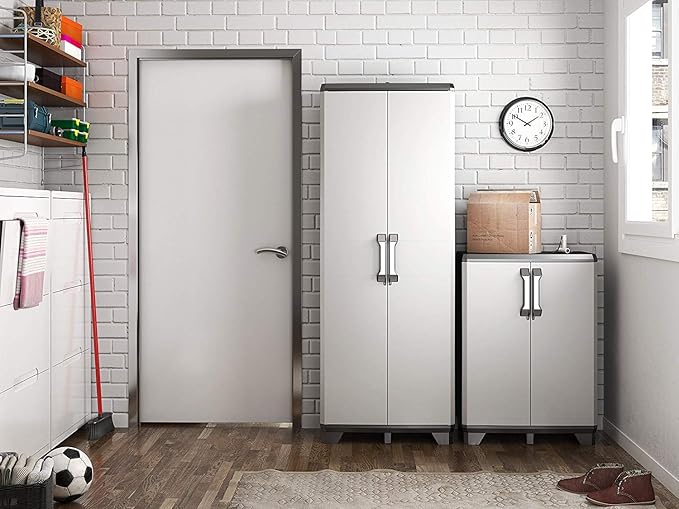 Armario Estante De Plástico Keter Gear Con 4 Repisas Organizador