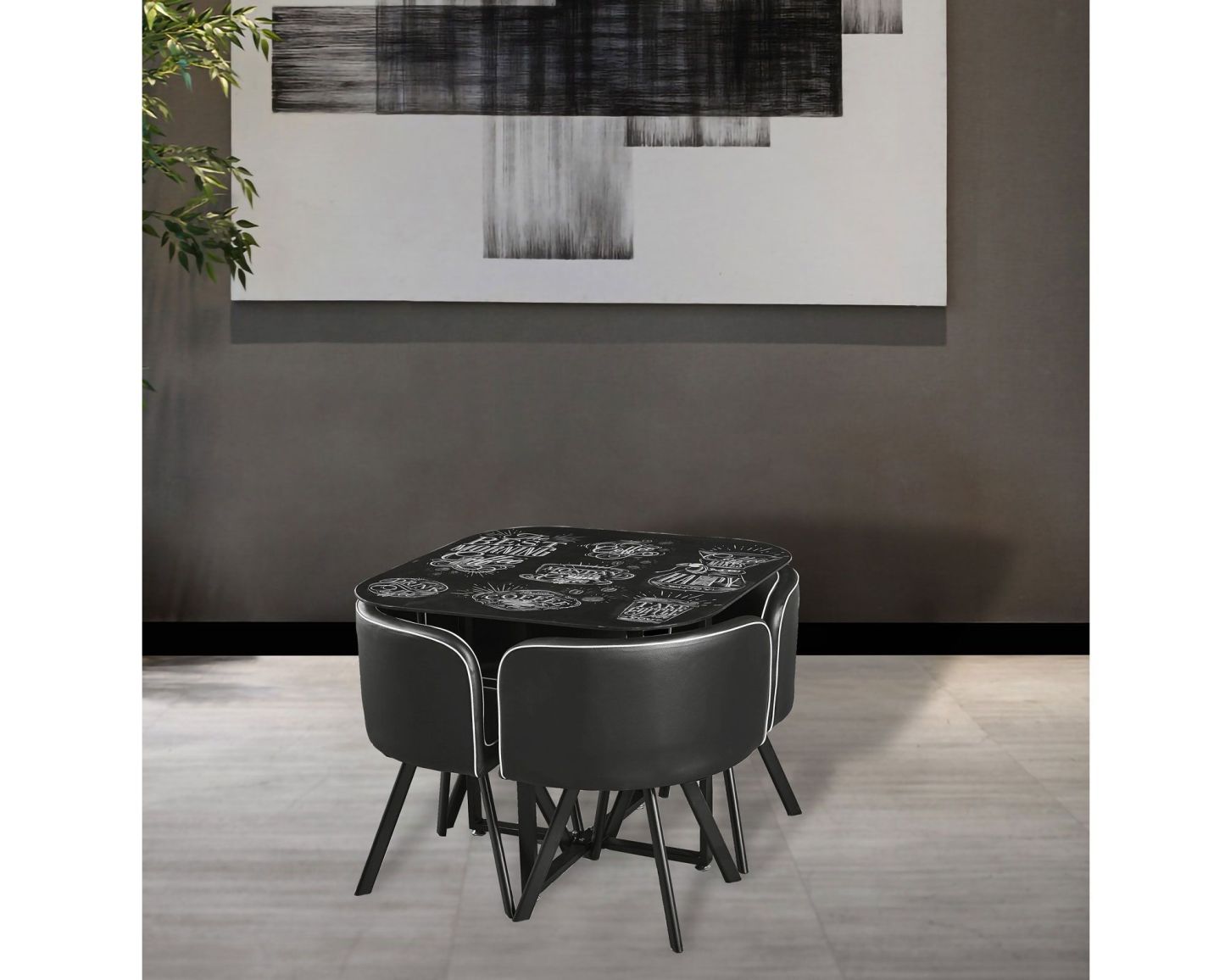 Comedor 4 sillas Coffe 2.0 M+ Design