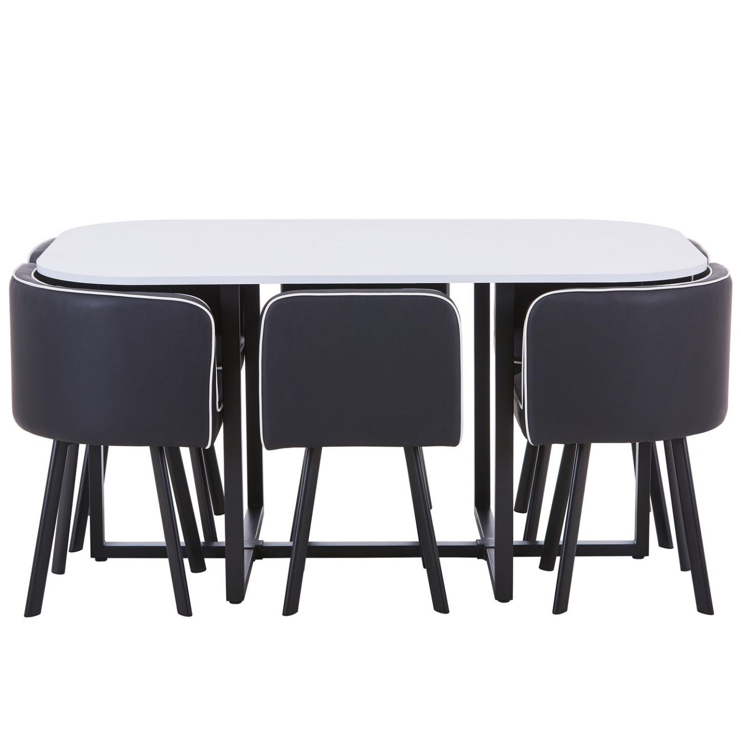 Set Comedor Pizza 1 Mesa + 6 Sillas