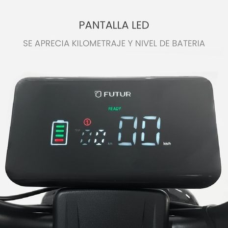 Trimoto Electrica Futur Irix Rosado Golden