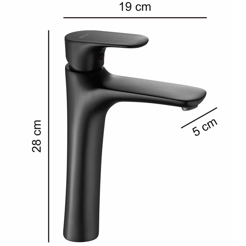 Combo Sanitario Tao Dual, Mueble De Baño Mesty, Lavamanos Vessel, Grifería Monocontrol y Accesorios Negros