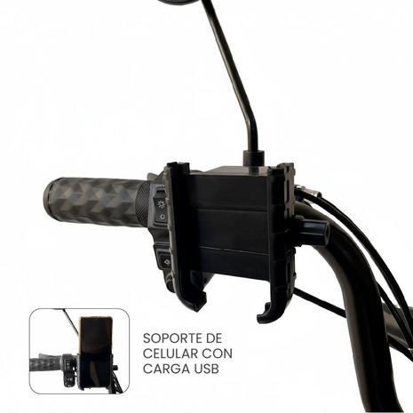 Bicimoto Electrica Futur Neoride Blanco