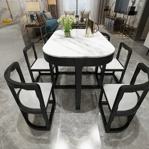 Mesa de comedor organizadora de madera maciza, mesa de comedor de diseño antiguo nórdico, estética para bodas, gran entrada, mesas de comedor, muebles