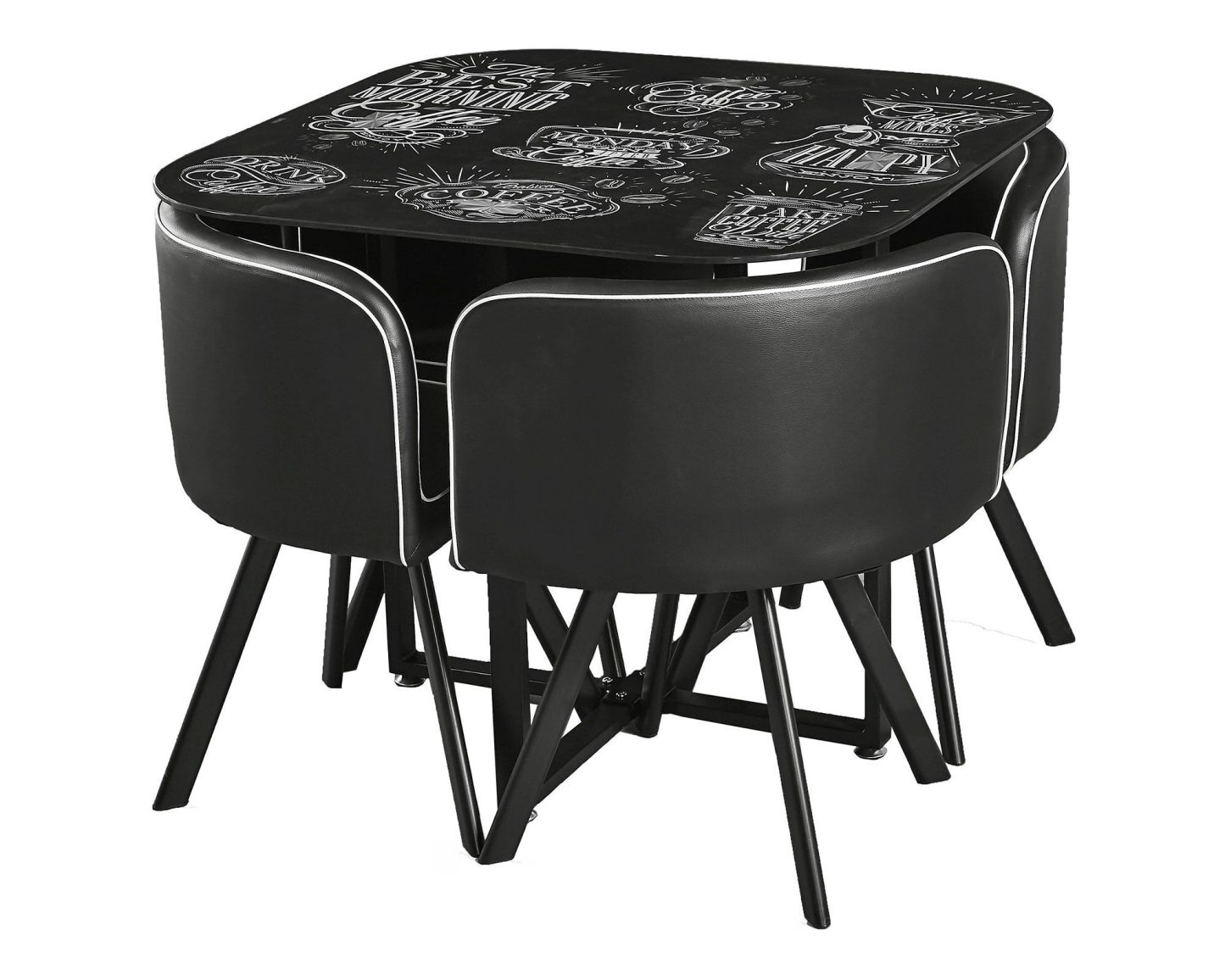 Comedor 4 sillas Coffe 2.0 M+ Design