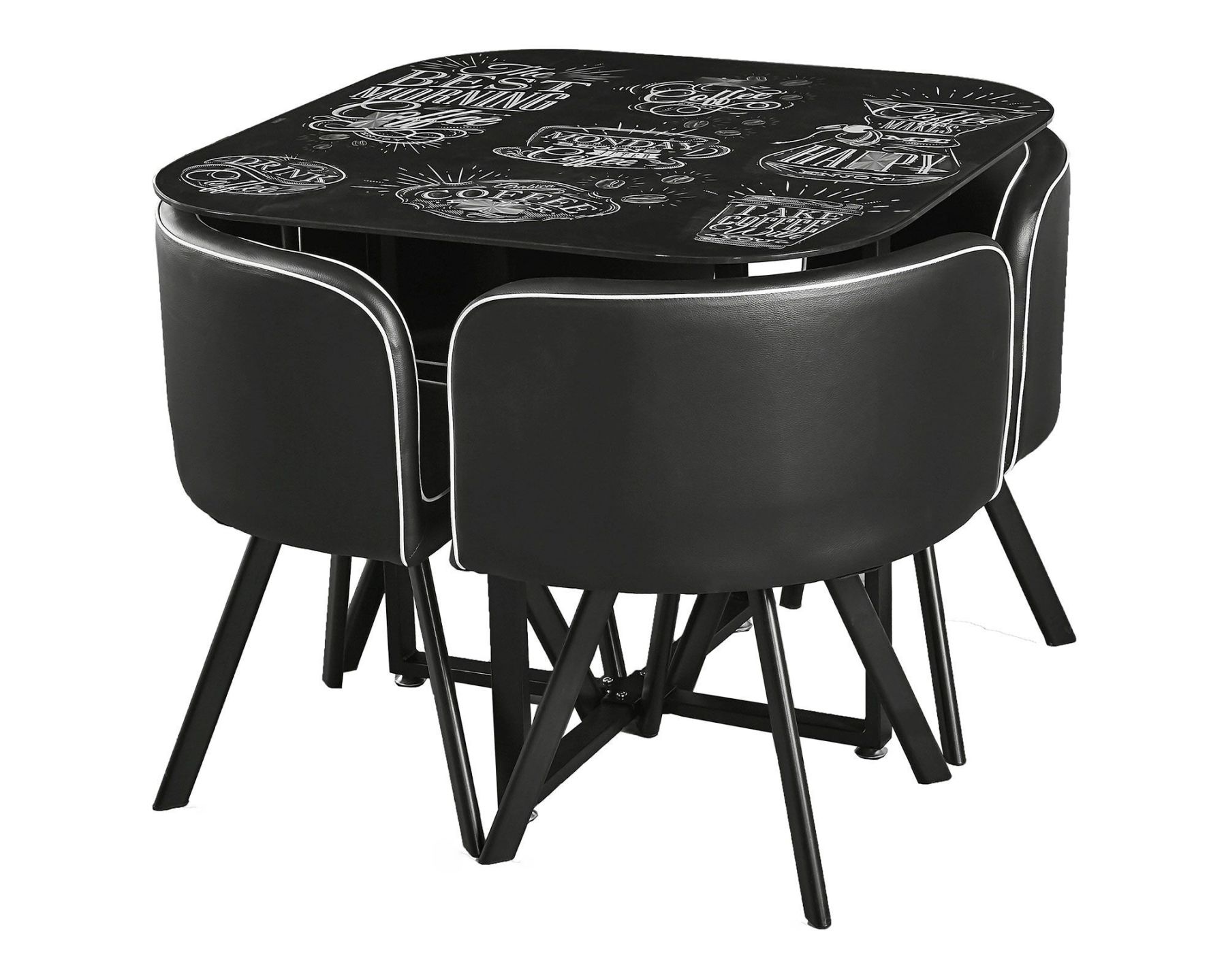 Comedor 4 sillas Coffe 2.0 M+ Design