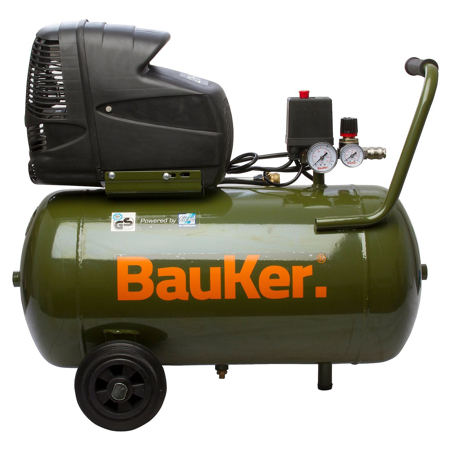 Compresor De Aire Eléctrico 2HP 50 Lt