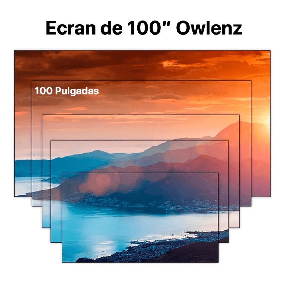 Proyector Smart SD550 Manual Más Ecran 100 Pulgadas Más Puntero Láser Más Bolso de Transporte