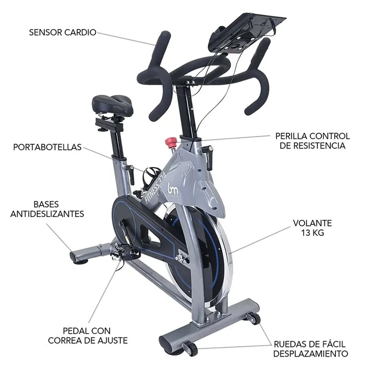 Bicicleta Spinning BM FITNESS 324
