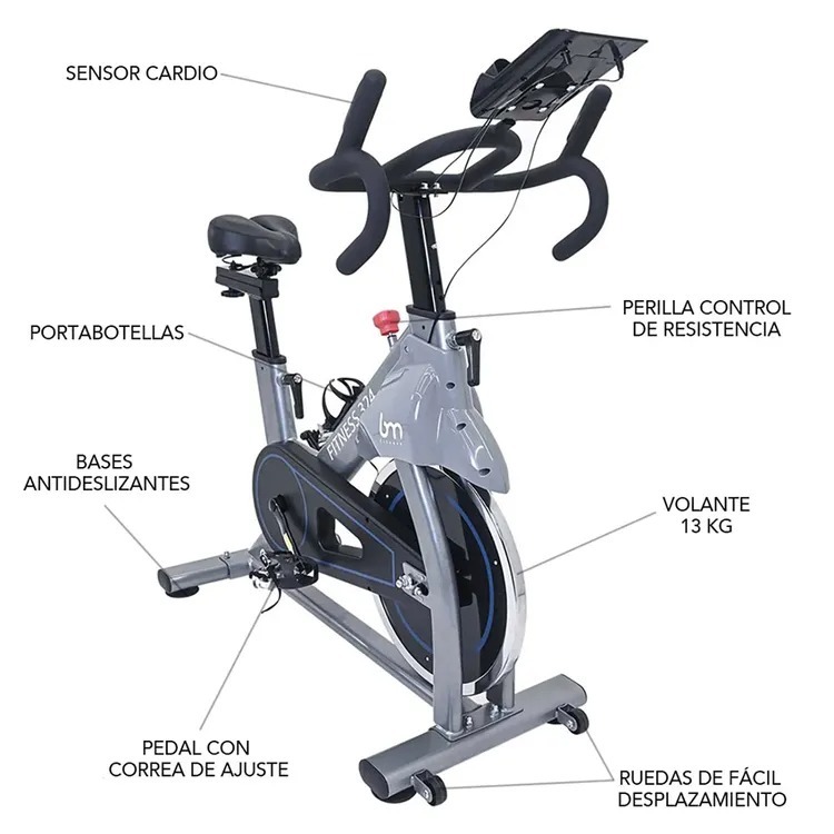 Bicicleta Spinning BM FITNESS 324