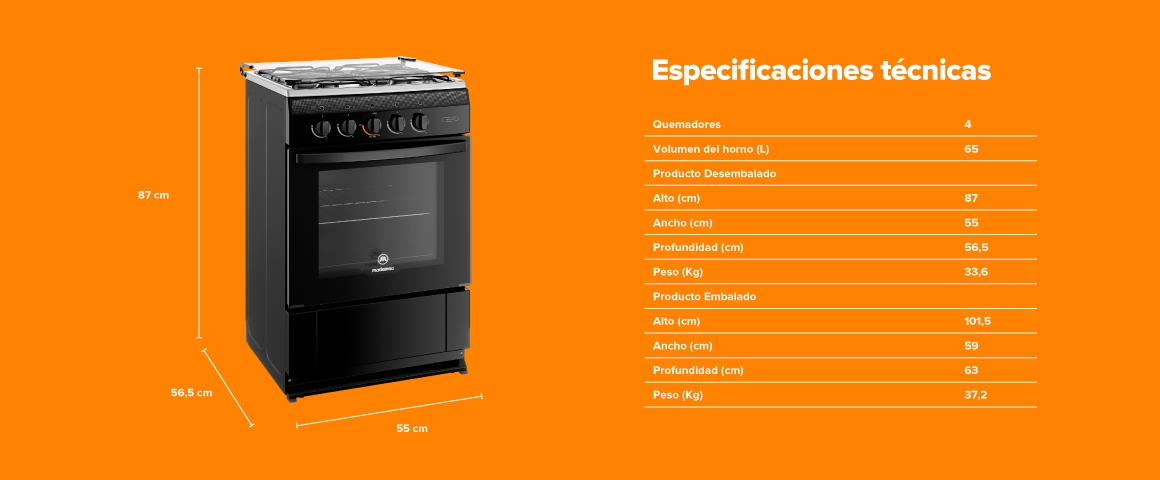 Especificaciones Tecnicas