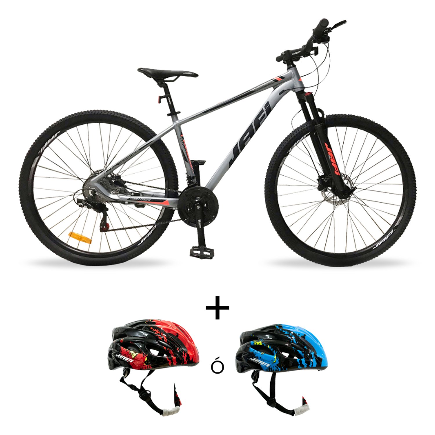 Bicicleta de montaña  Aro 29 Gris Naranja