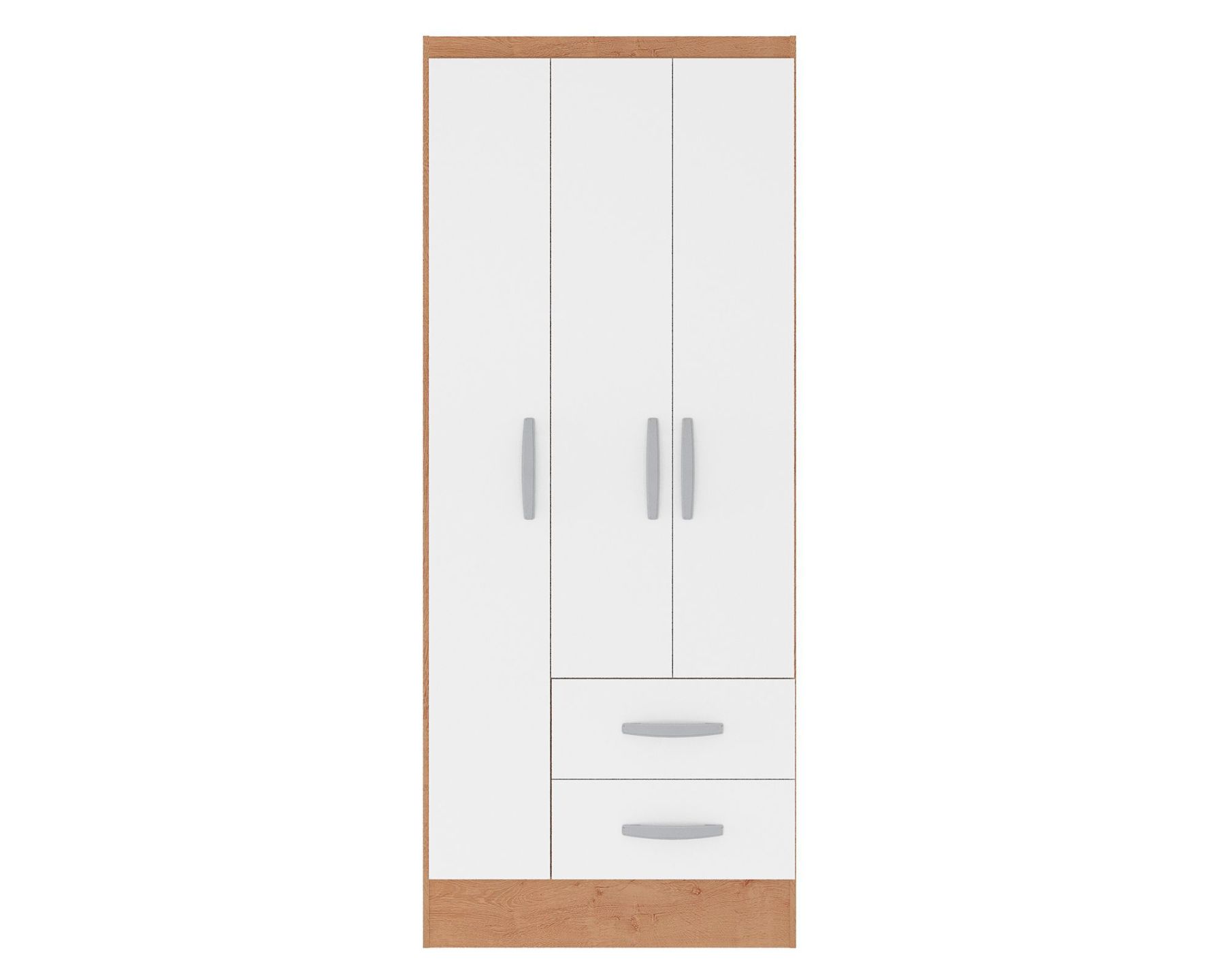 Clóset 3 puertas 2 cajones + Cómoda 1 puerta 5 cajones