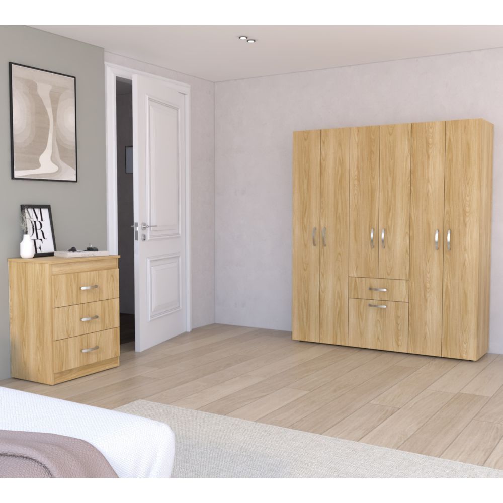 Closet + Comoda Mayer Fresno Blanco RTA DESIGN CFB