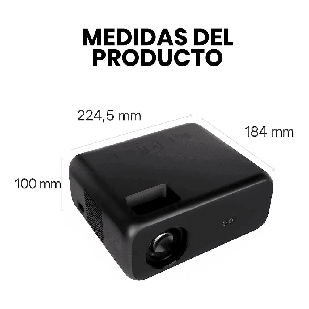 Proyector Smart SD550 Manual Más Ecran 100 Pulgadas Más Puntero Láser Más Bolso de Transporte