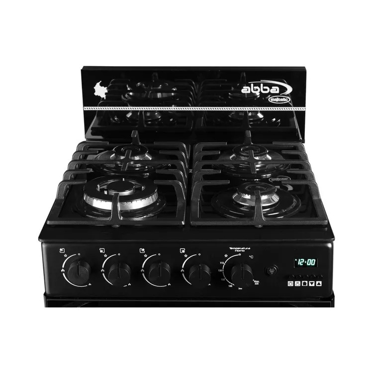 Estufa de Piso  Majestic 4 Puestos Con Horno Gas Natural AT2035N GT T Negro