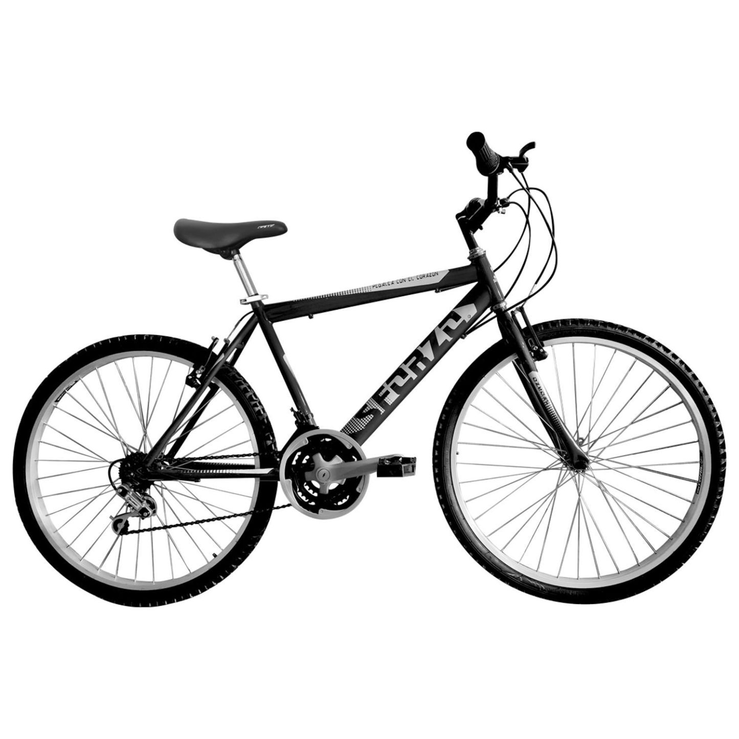Bicicleta De Montaña Hombre R26 18V Negra