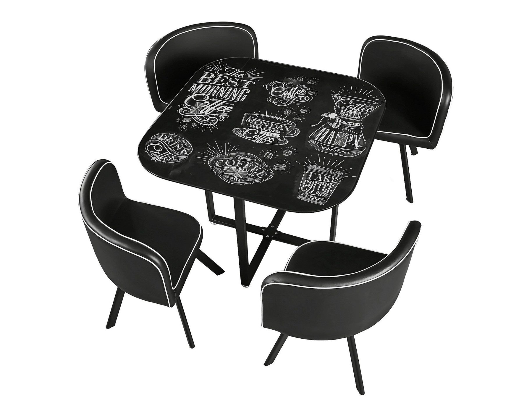 Comedor 4 sillas Coffe 2.0 M+ Design