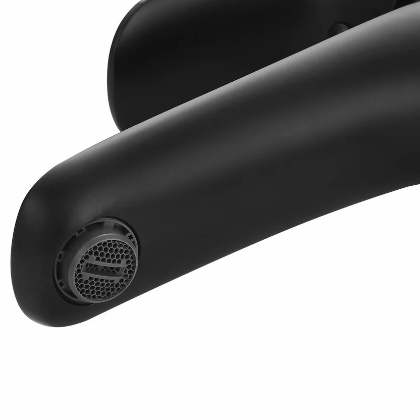 Combo Sanitario Tao Dual, Mueble De Baño Mesty, Lavamanos Vessel, Grifería Monocontrol y Accesorios Negros