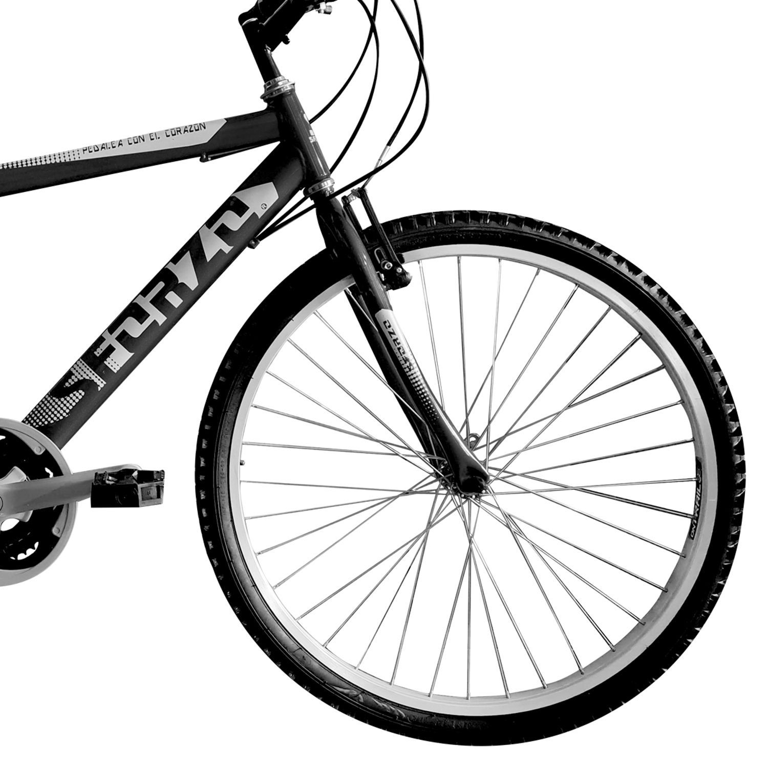 Bicicleta De Montaña Hombre R26 18V Negra