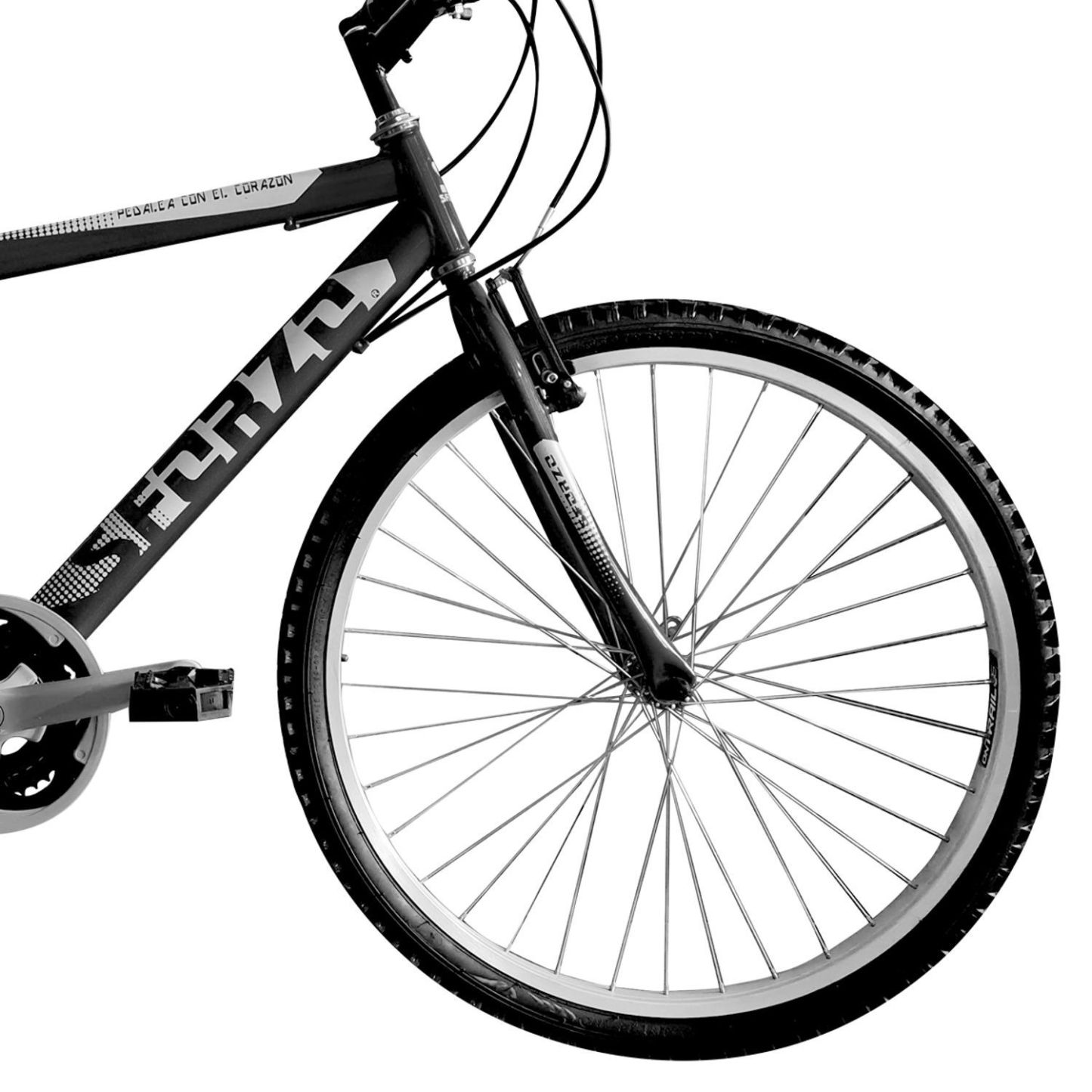 Bicicleta De Montaña Hombre R26 18V Negra