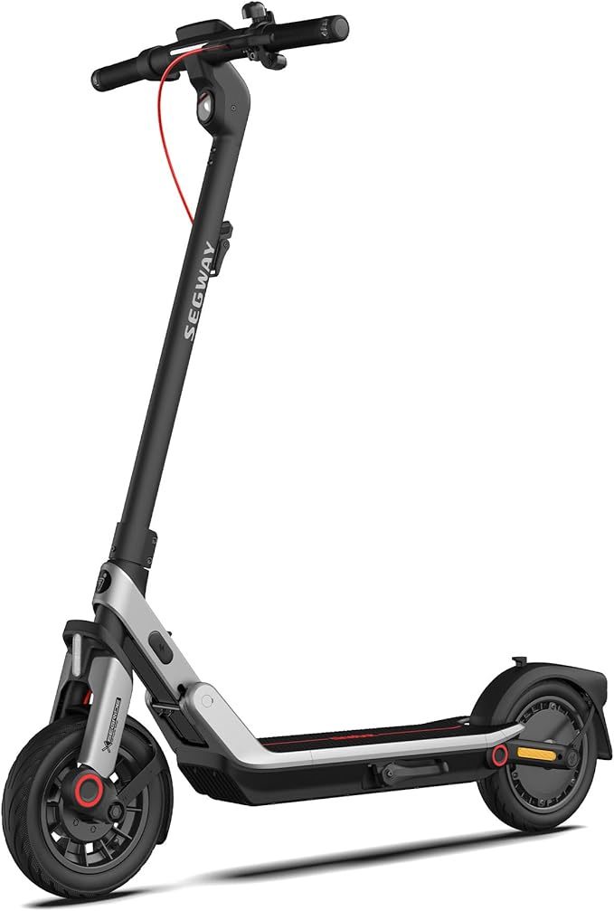 Scooter Eléctrico Plegable, Motor 800W Potencia Máxima, Autonomía de hasta 55Km, Velocidad Máxima de 30Km/h, Resistente a Salpicaduras IPX5, Compatible con App Negro