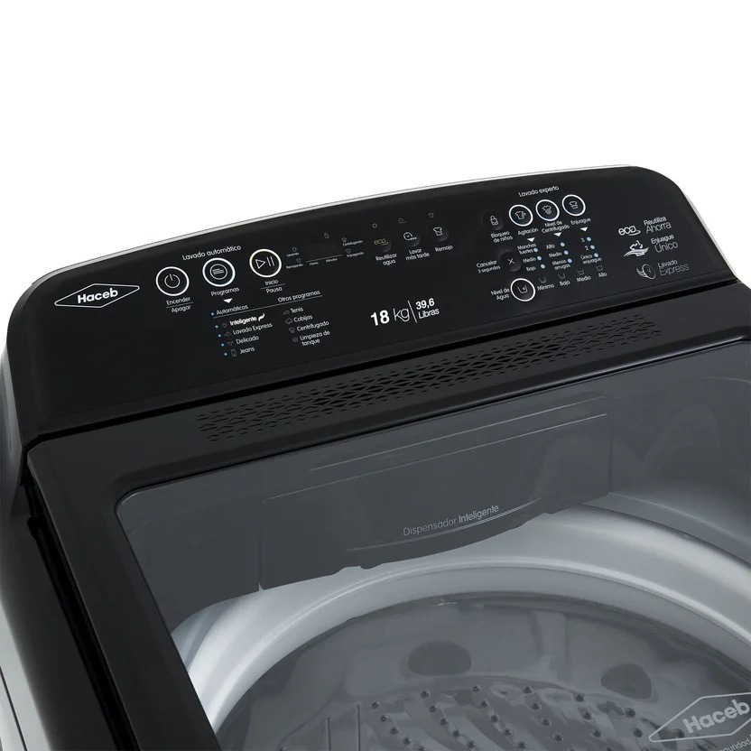 Lavadora Carga Superior 18 Kg Digital Gris LA 18EVI16B-CC1HW