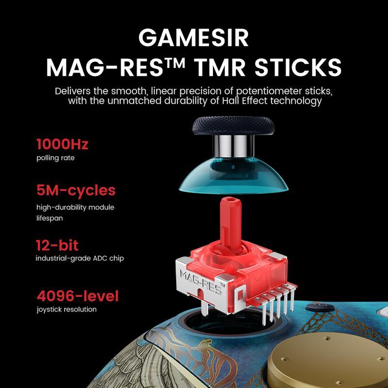 GameSir G7 Pro WUCHANG: Edición Plumas Caídas | Controlador inalámbrico para Xbox
