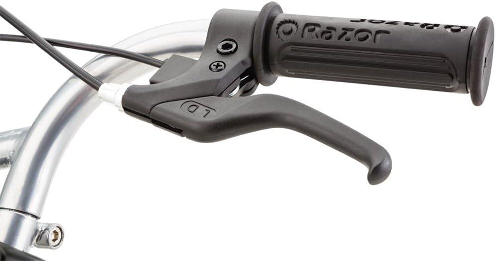 Razor PowerRider 360, Triciclo Eléctrico, Giros y Deslizamientos de 360 ​​Grados y Derrapes, Hasta 14 km/h, Hasta 30 minutos, Doble Corona Manillar, Rueda Delantero 200mm, 8+, 54 kg